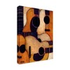 Trademark Fine Art Daniel Patrick Kessler 'Guitars Collage' Canvas Art, 35x47 ALI46645-C3547GG